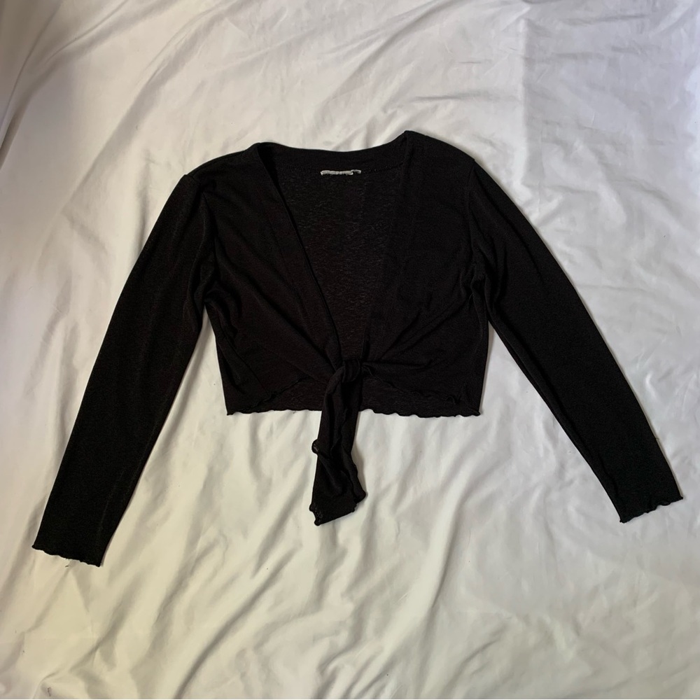 Tie Front Cardigan